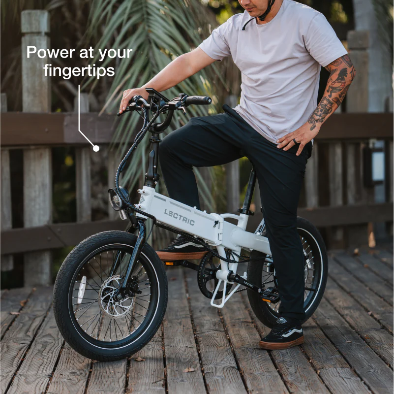 XP Lite2 Arctic White Long-Range eBike - Image 6