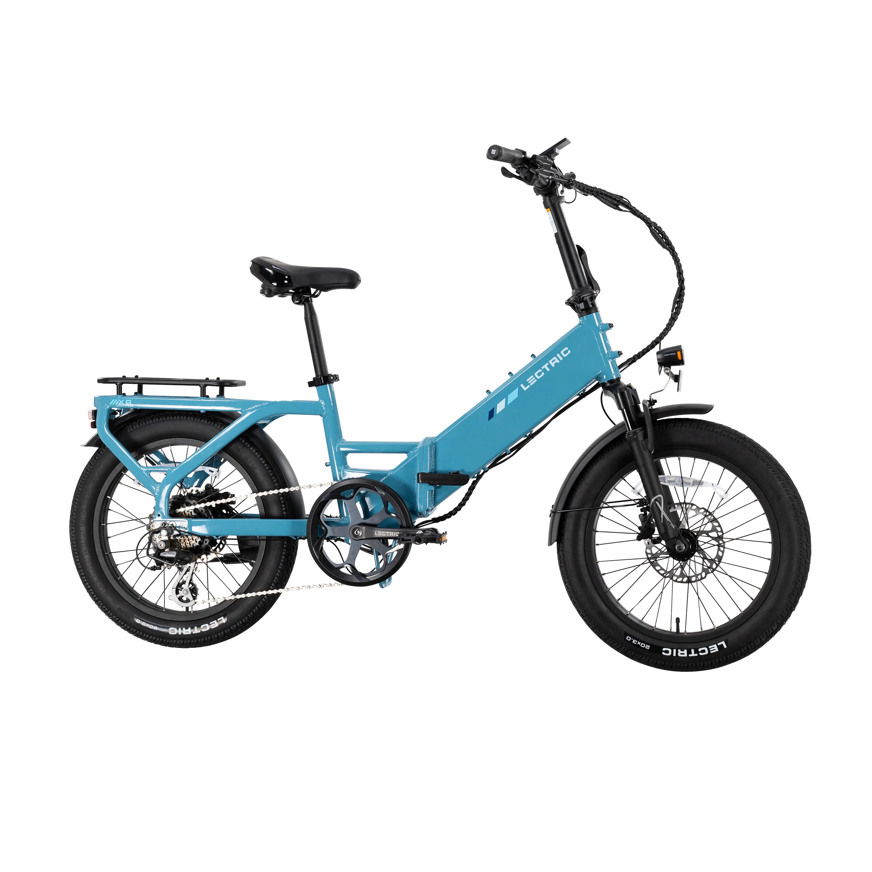 XP4 750 Step-Thru Raindrop Blue eBike - Image 21