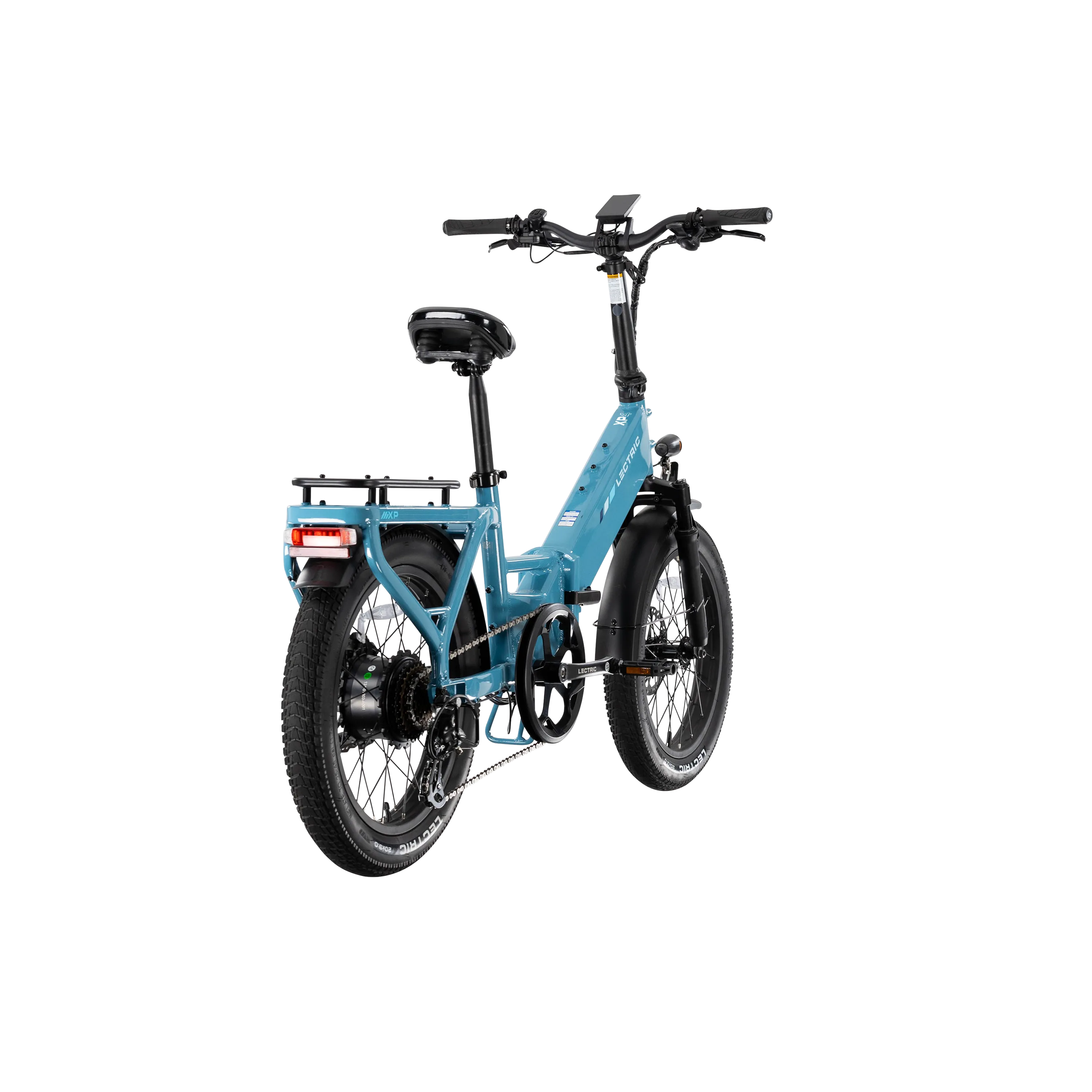 XP4 750 Step-Thru Raindrop Blue eBike - Image 49