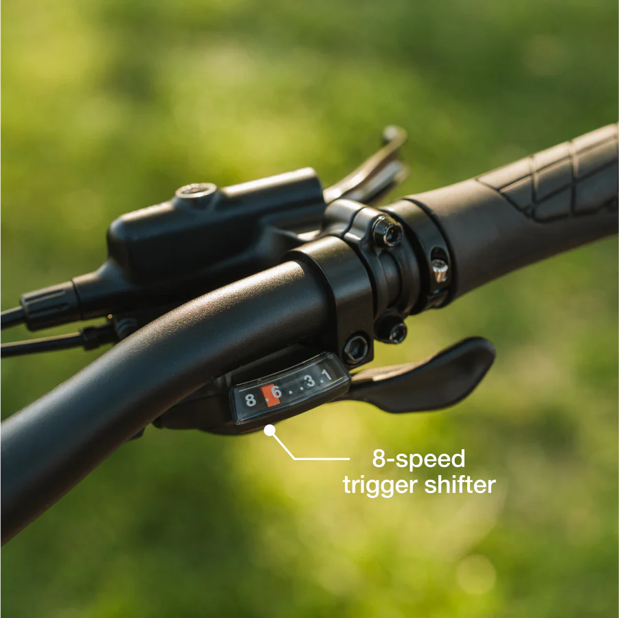 XP4 750 Step-Thru Raindrop Blue eBike - Image 12