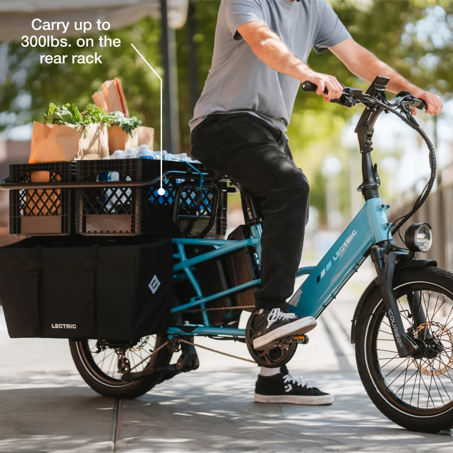 XPedition2 Raindrop Blue Dual-Battery eBike - Image 10