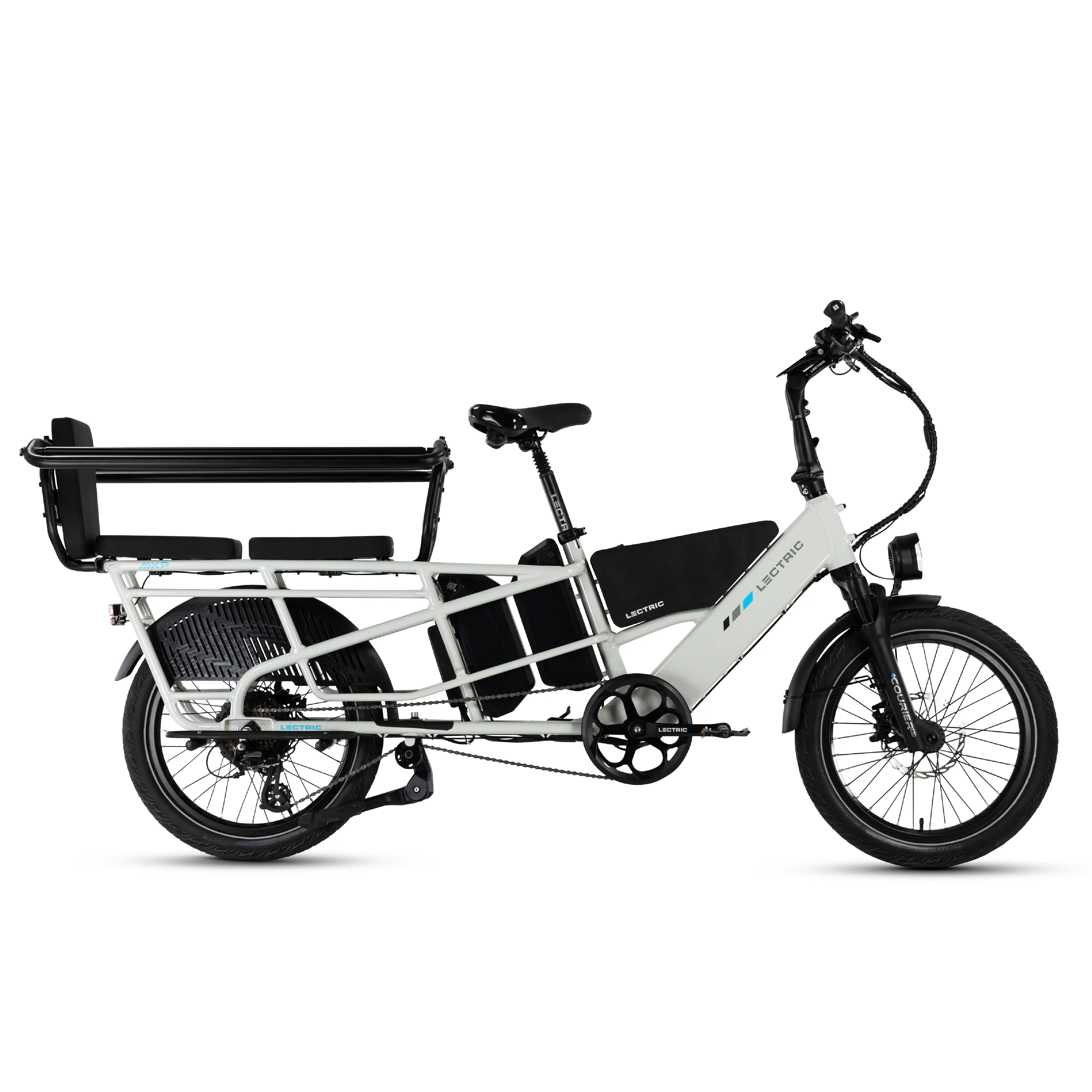 XPedition2 Stratus White Long-Range Dual-Battery eBike - Image 17
